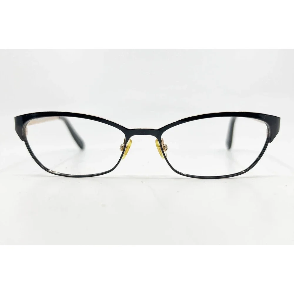 Kate Spade Eyeglasses Womens Black Polka Dot Leticia 0JCM 52-16-135